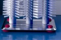 Gl�sersp�lb�rsten 3- teilig mit METALLBODEN 3 x 25cm