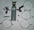Zubeh�rpaket 4 mit 2,0 kg CO2 f�r 2 leitige Zapfanlagen mit 1 * Flach Fitting und 1 * Korb Fitting