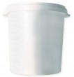 eimer weiss 30 l mit deckel