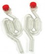 G�rspund Schlauchmodell mit roter Kappe