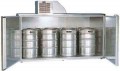 Fassvork�hler f�r 8 KEG-F�sser aus Edelstahl