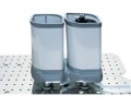 Gl�sersp�lger�t Delfin 2-Topf Desktop, gro�