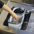 Gl�sersp�lger�t Delfin 1100, 2-Topf, klein 