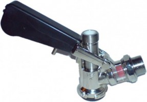 Zapfkopf, Keg Verschluss, K�pi-Fitting,oberer Ausgang (Kelleranstich)