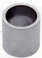 Distanzh�lse f�r Schankhahngewinde, 60 mm Chrom