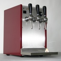 Hei�getr�nkeger�t mit gasbetriebener F�rderpumpe (z.B. f�r Gl�hwein) - 3leitig, Gl�hweinzapfanlage