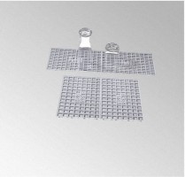 GL�SER-ABTROPFMATTE 4er Pack - 30 x 20 cm