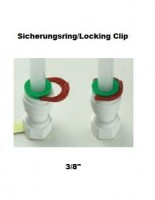 Sicherungsring f�r 3/8  Schlauch/Steckverbinder
