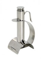Bierw�rmer mit St�nder aus Edelstahl -neues Design!
