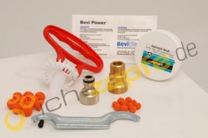 Reinigungsset f�r Zapfanlage und Keg - klein - mit 28mm Reinigungsadpter